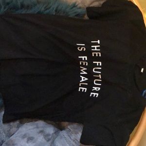 The future is female t-shirt